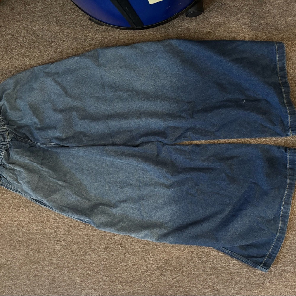 Adidas originals women’s vintage denim pants size 8 (medium)